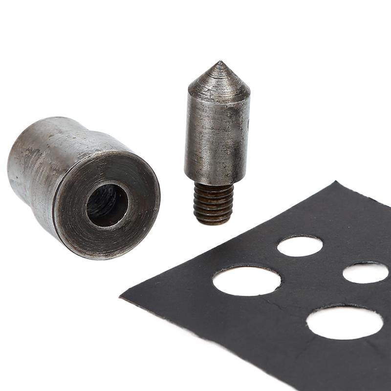 Leatherwork Hand Press - Set di punzoni manuali per pelle: