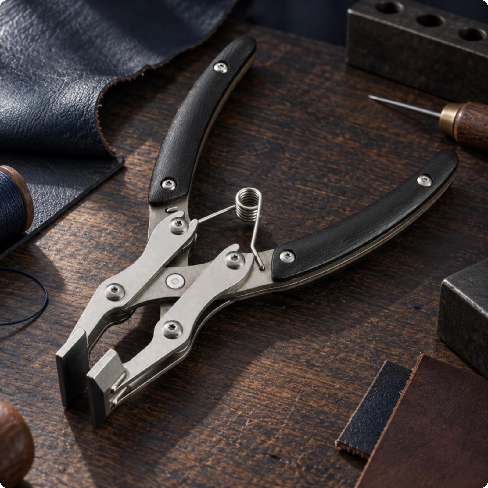Pinze in acciaio inossidabile  - Leatherwork Hand Press recensione e prezzo