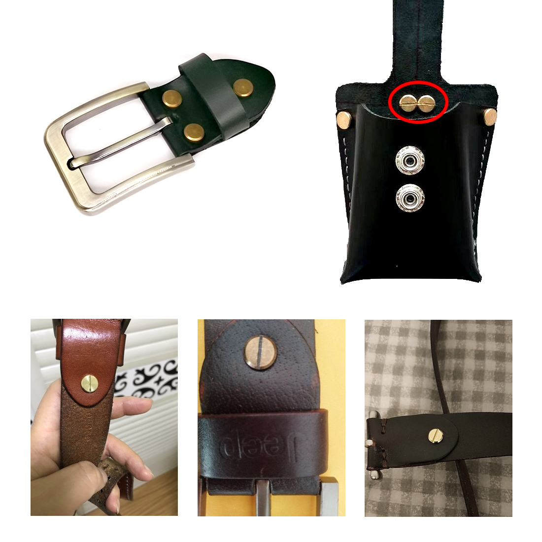 10 Pz Artigianale In Pelle Chi - Rivet Setter Tool recensione e prezzo