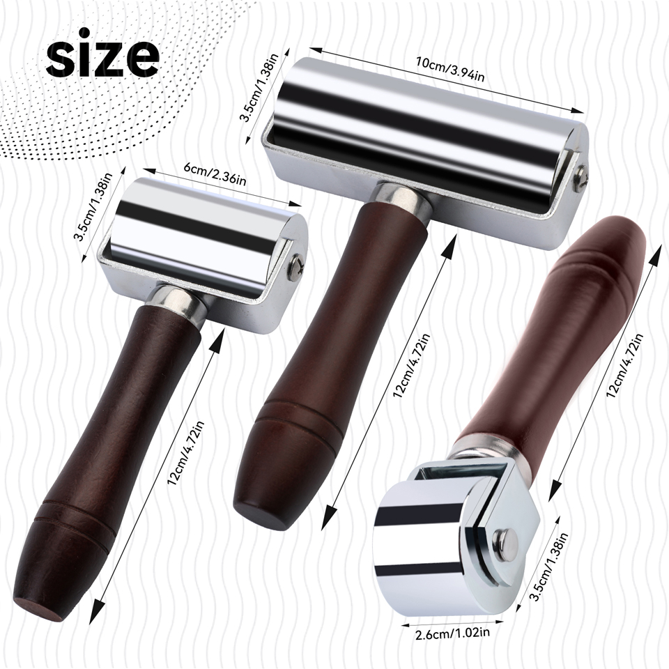 KRABALL Rullo per bordi in pel - Leatherwork Hand Press recensione e prezzo