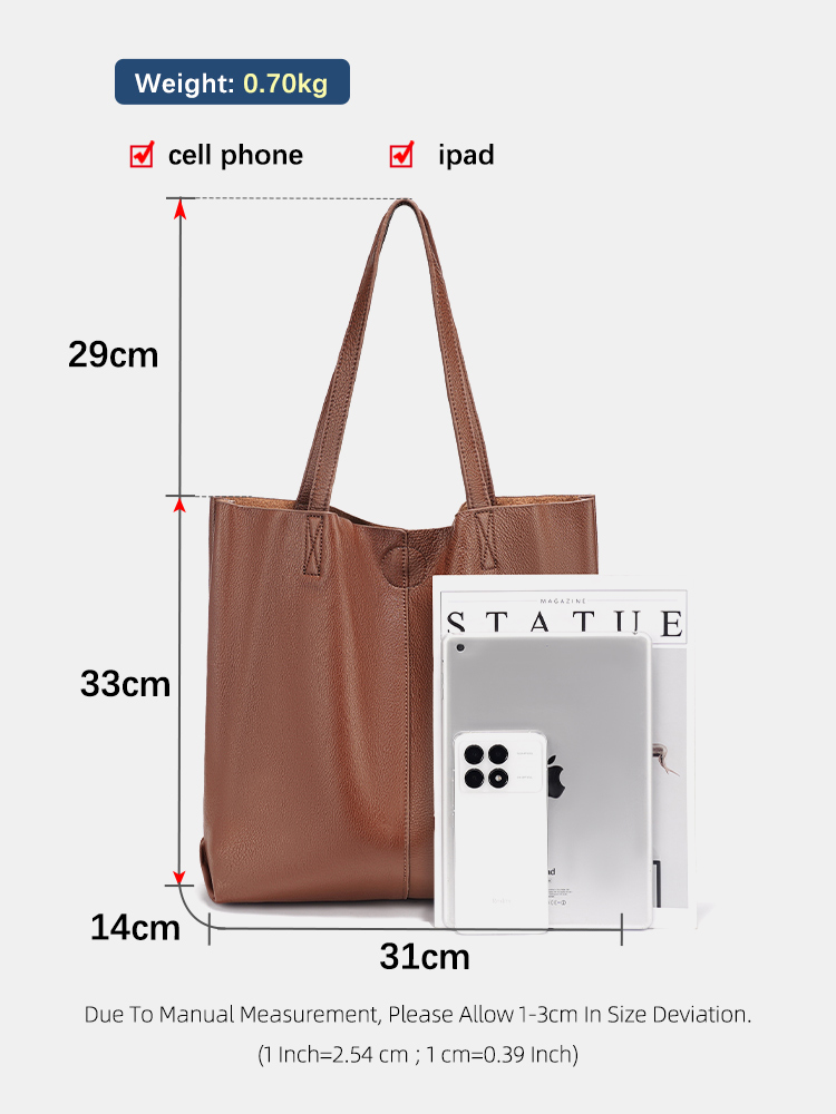 Borsa a Spalla Grande Capacità - Leatherwork Designs recensione e prezzo